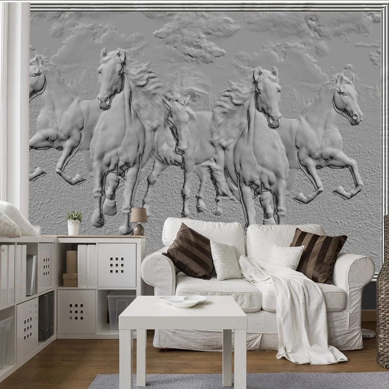 Mustang horse wall mural - Dream Horse