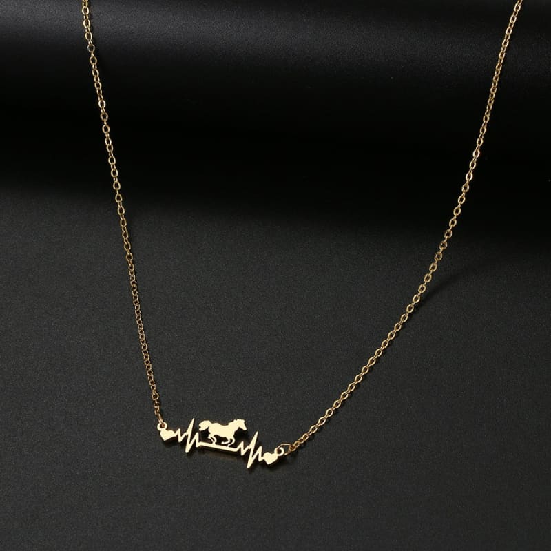 Necklace with horse pendants (Women) - Dream Horse
