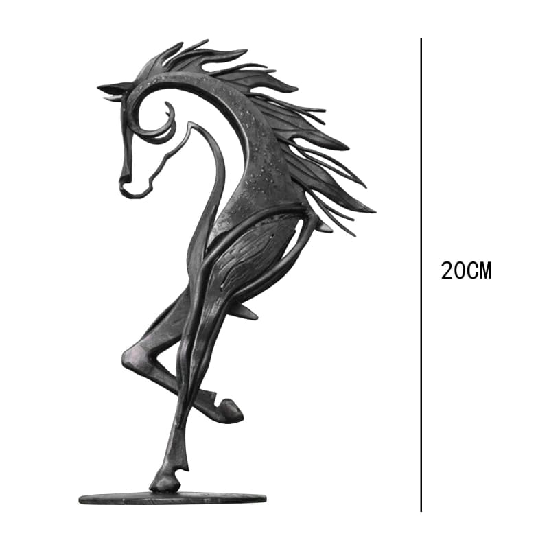 Outdoor metal horse sculpture - Dream Horse