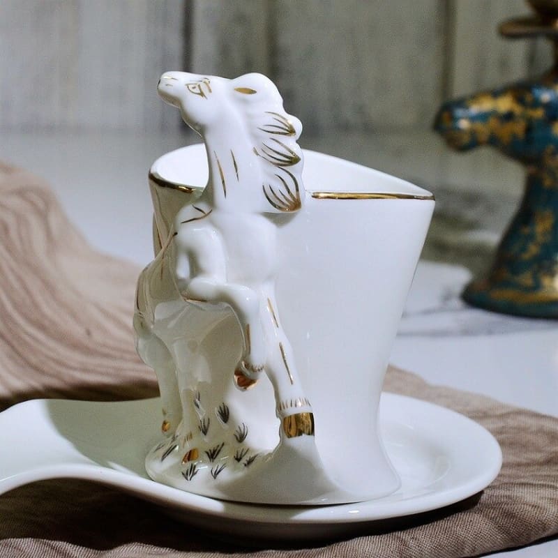 Personalized horse coffee mugs - Dream Horse