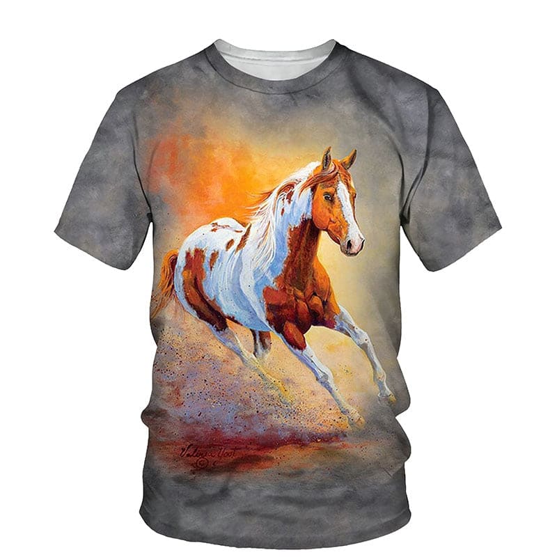 Personalized horse shirt (Summer) - Dream Horse