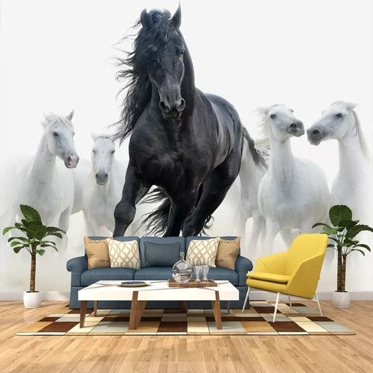 Running horse mural - Dream Horse