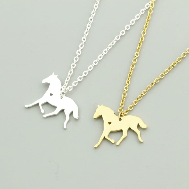 Running horse necklace - Dream Horse