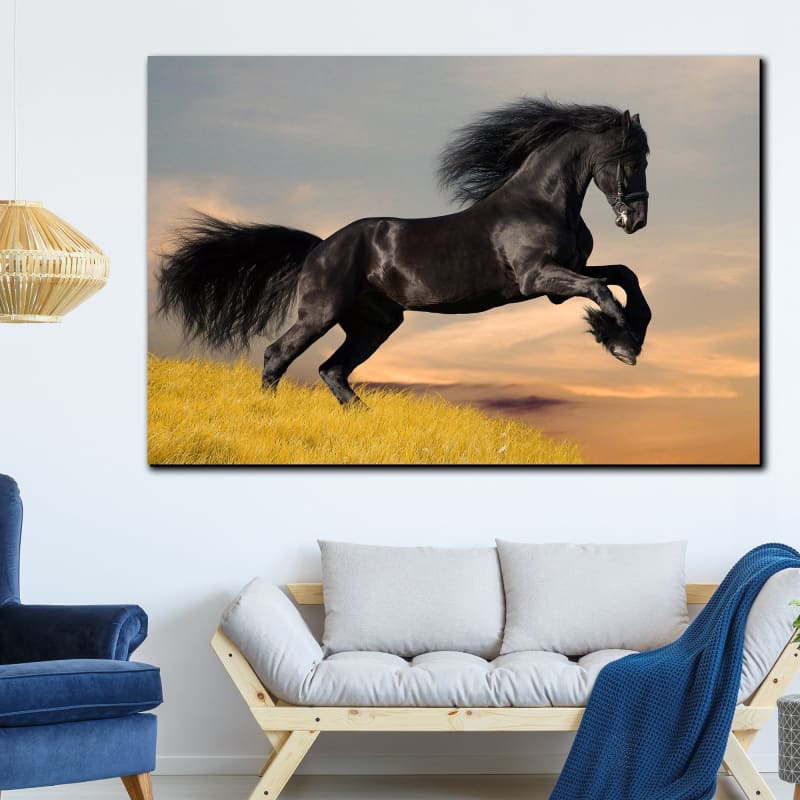 Running horse painting (Canvas) - Dream Horse