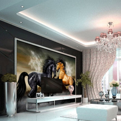 Running horses wall art - Dream Horse