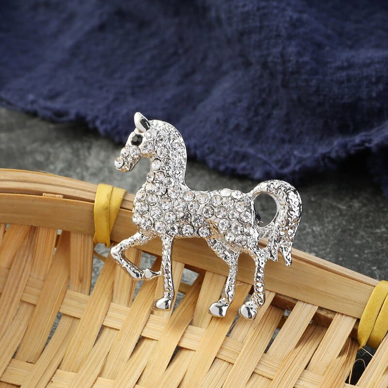 Silver horse brooch - Dream Horse