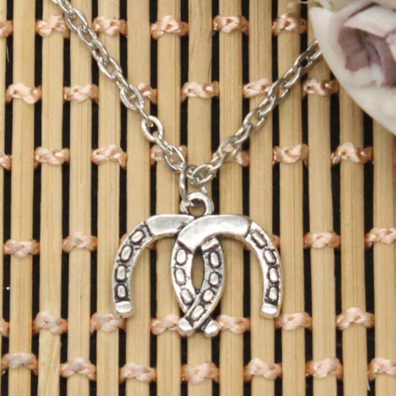 Silver horseshoe necklace (women) - Dream Horse
