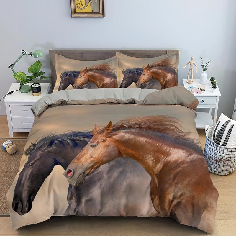 Single bed horse duvet cover - Dream Horse