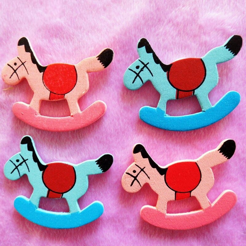 Small rocking horse toy (stickers) - Dream Horse