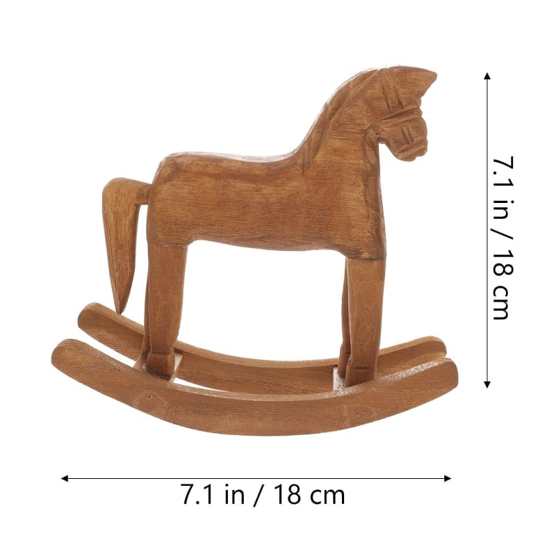 Small wooden rocking horse (Pack of two) - Dream Horse