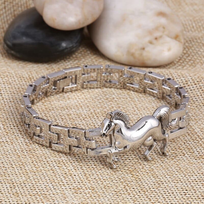 Stainless steel horse bracelet (Girl) - Dream Horse