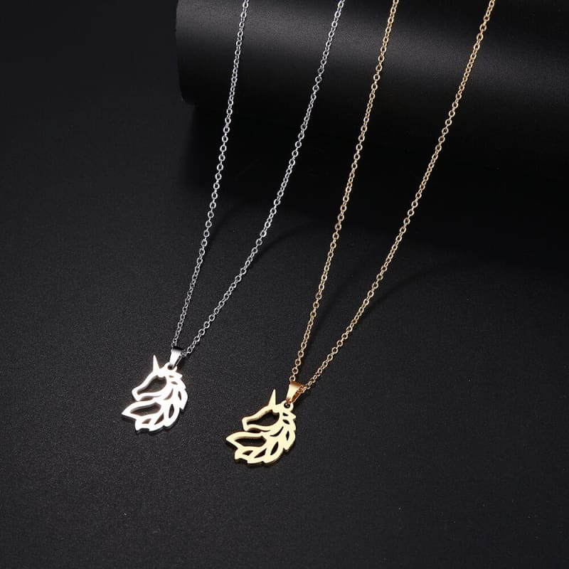 Stainless Steel Necklace for Women - Dream Horse