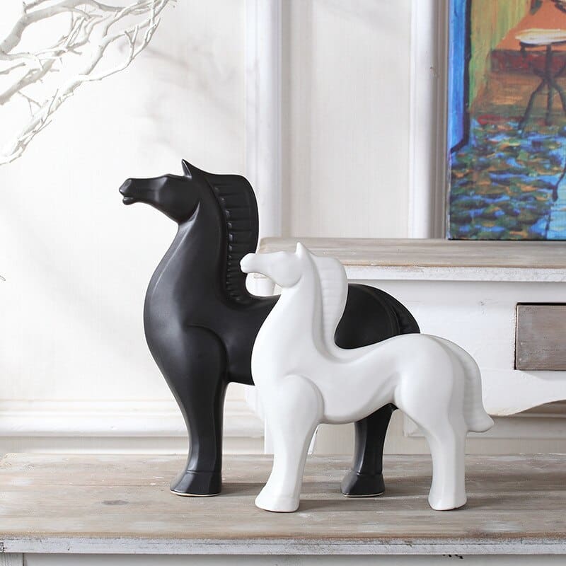Statue horses in ceramic - Dream Horse