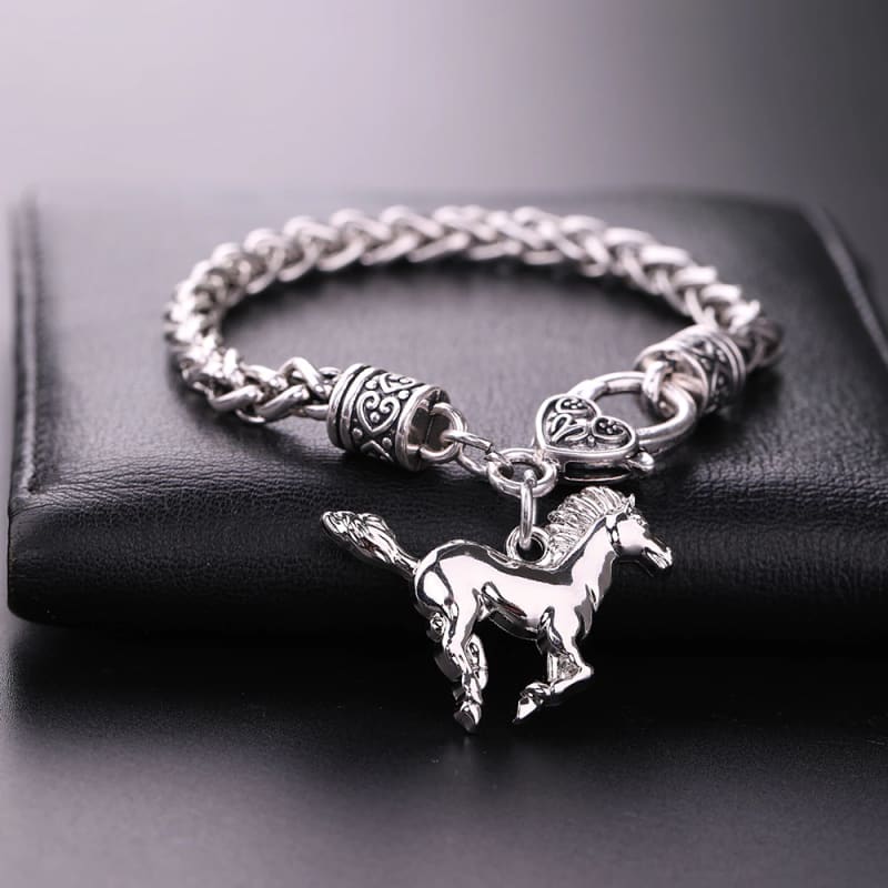 Sterling silver horse bracelet - Dream Horse