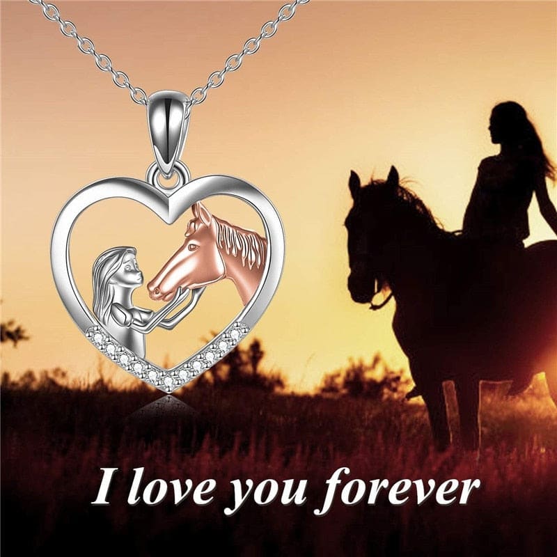 Unique horse necklace for women - Dream Horse
