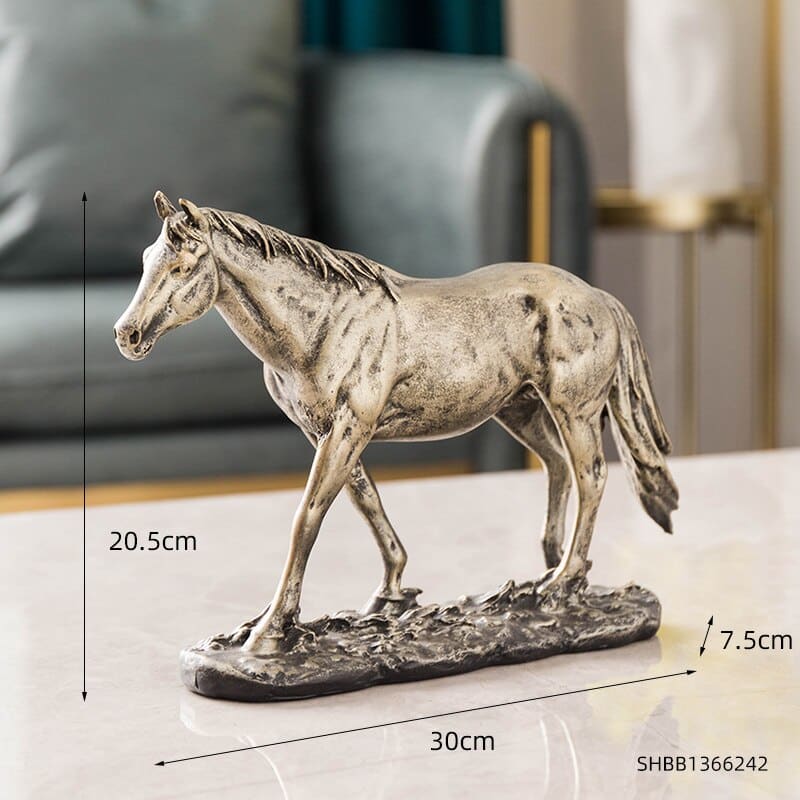 Vintage horse statue in resin - Dream Horse