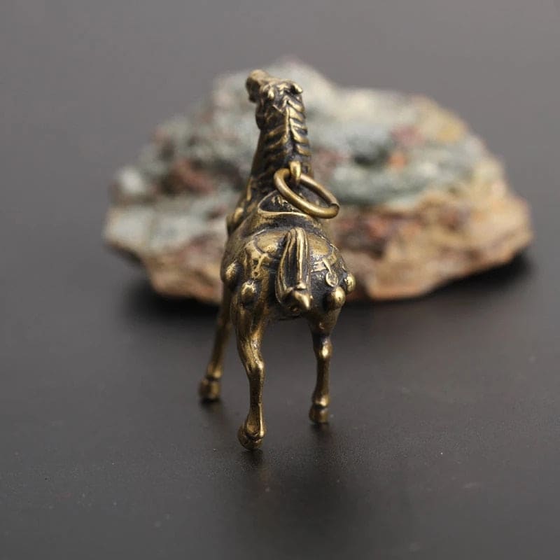 Vintage metal horse figurines - Dream Horse