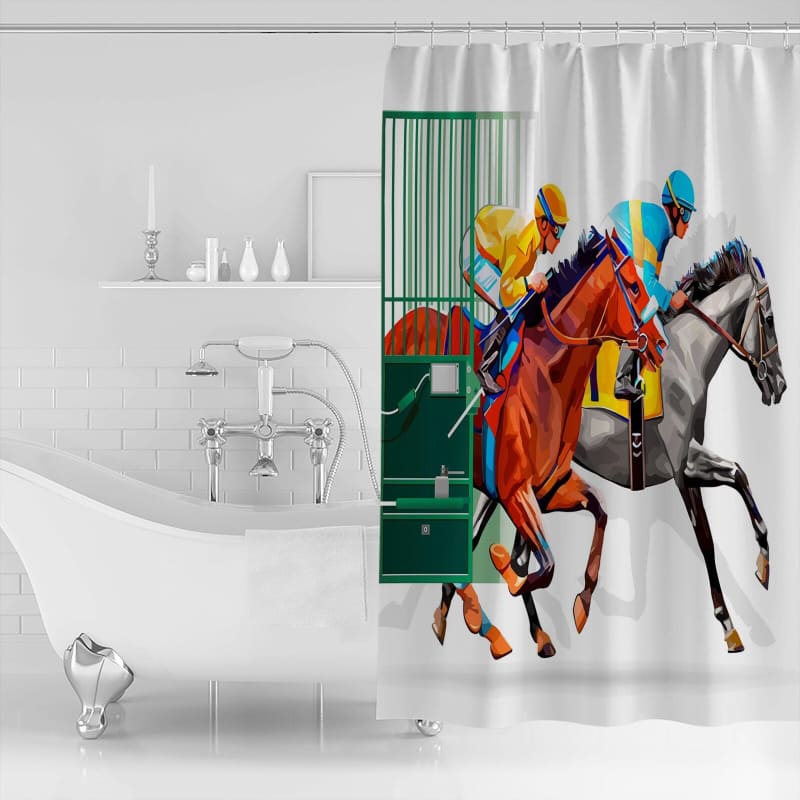 Western curtains Decorative - Dream Horse