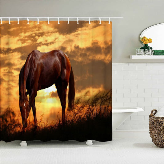 Western horse shower curtain - Dream Horse