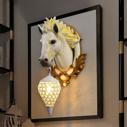 White horse lamp - Dream Horse