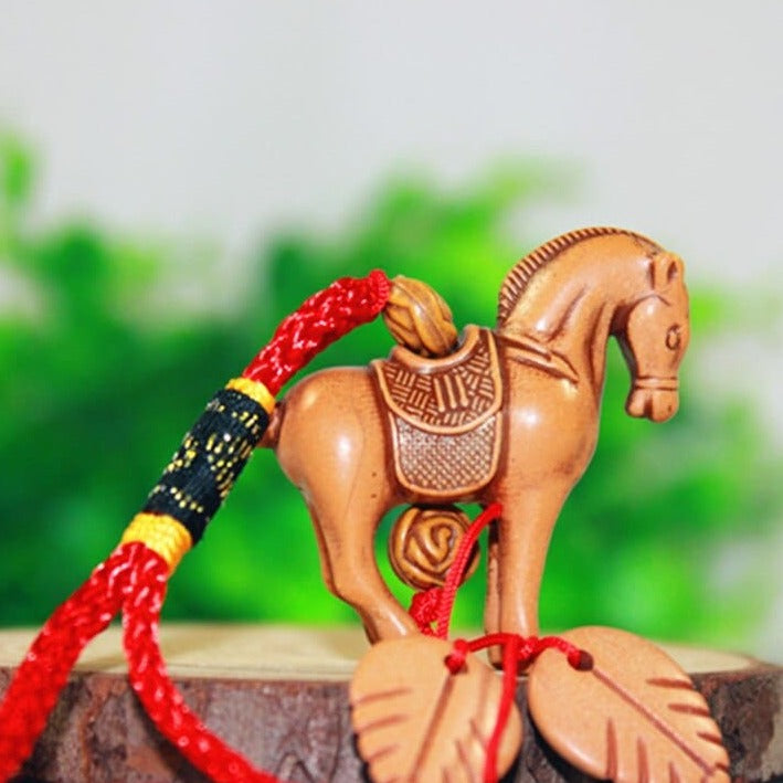 Wooden horse keychain - Dream Horse