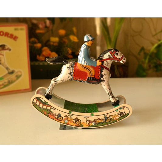 Wooden rocking horse (Doll House) - Dream Horse