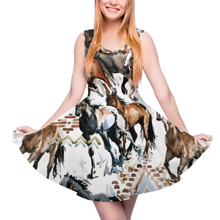 Horse riding dress_3