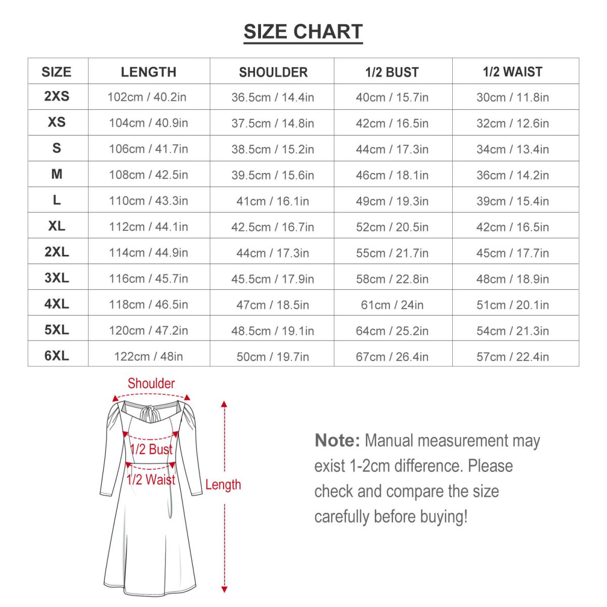 Size guide