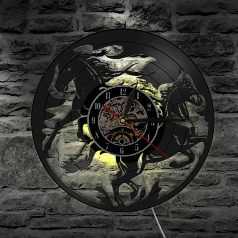 Antique clock with horse - Dream Horse