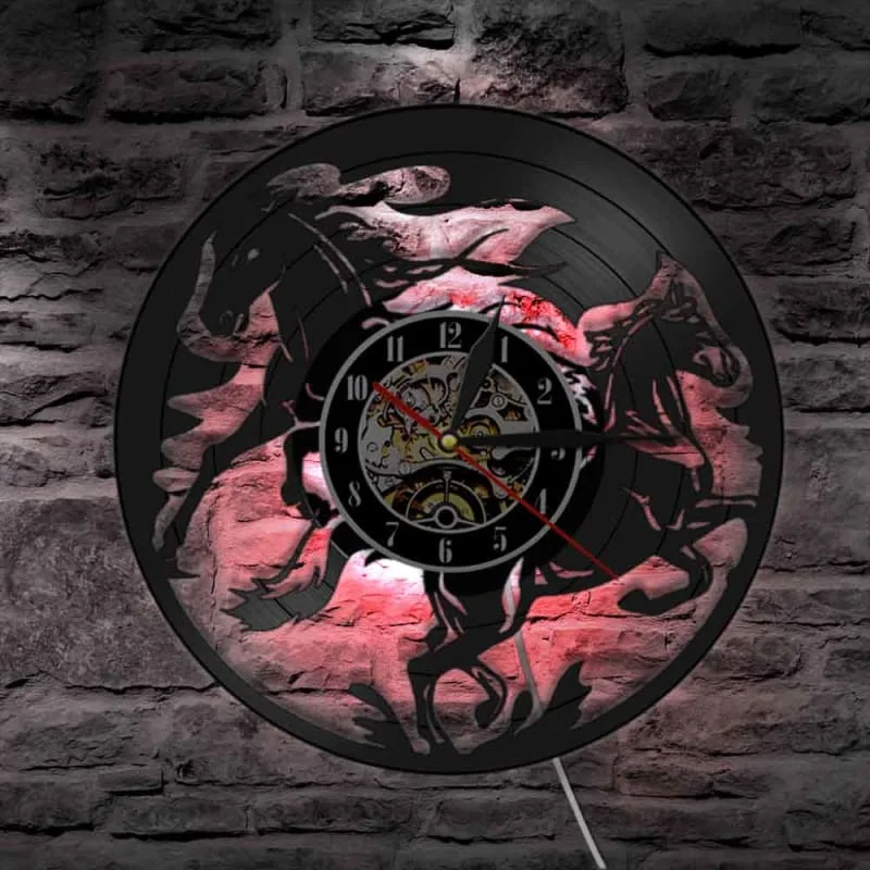 Antique clock with horse - Dream Horse