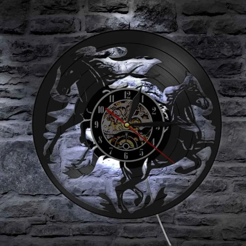 Antique clock with horse - Dream Horse