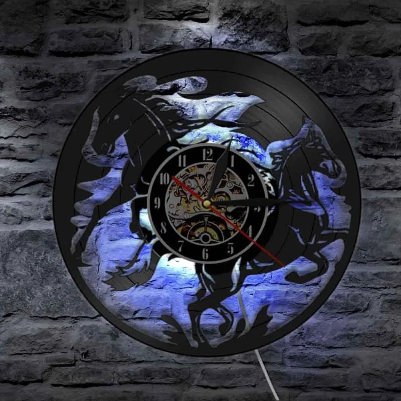 Antique clock with horse - Dream Horse