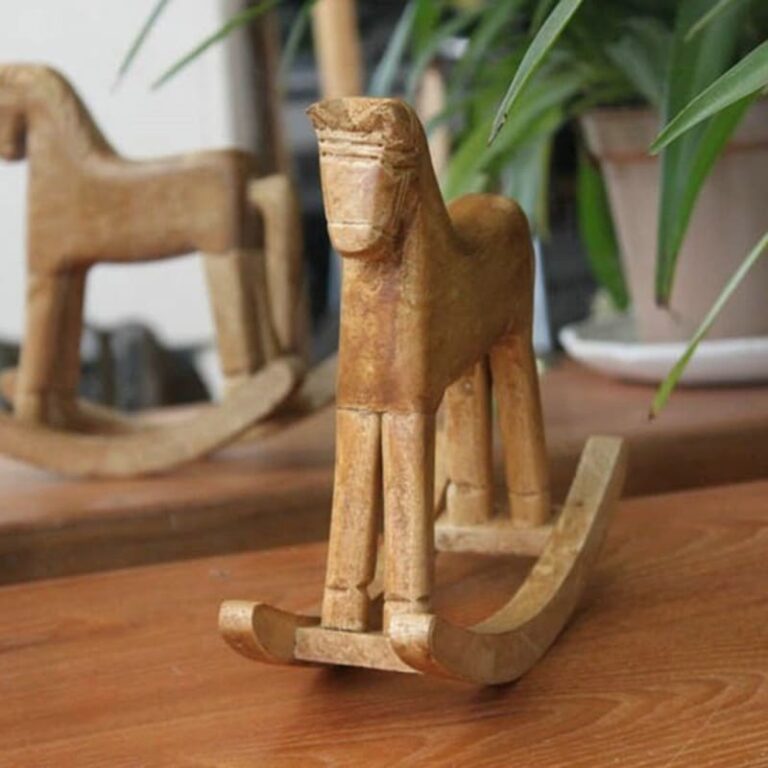 Antique wooden rocking horse (Kids Toy) - Dream Horse
