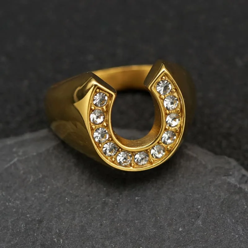 Gold horse ring jewelry - Dream Horse