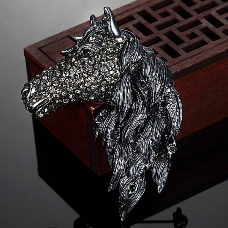 Horse brooch for men - Dream Horse