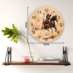 Large horse wall clock (UK) - Dream Horse