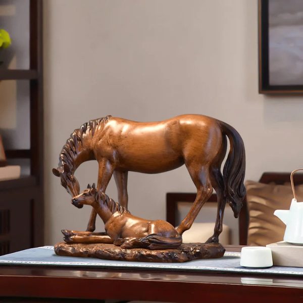 Ancient horse sculpture