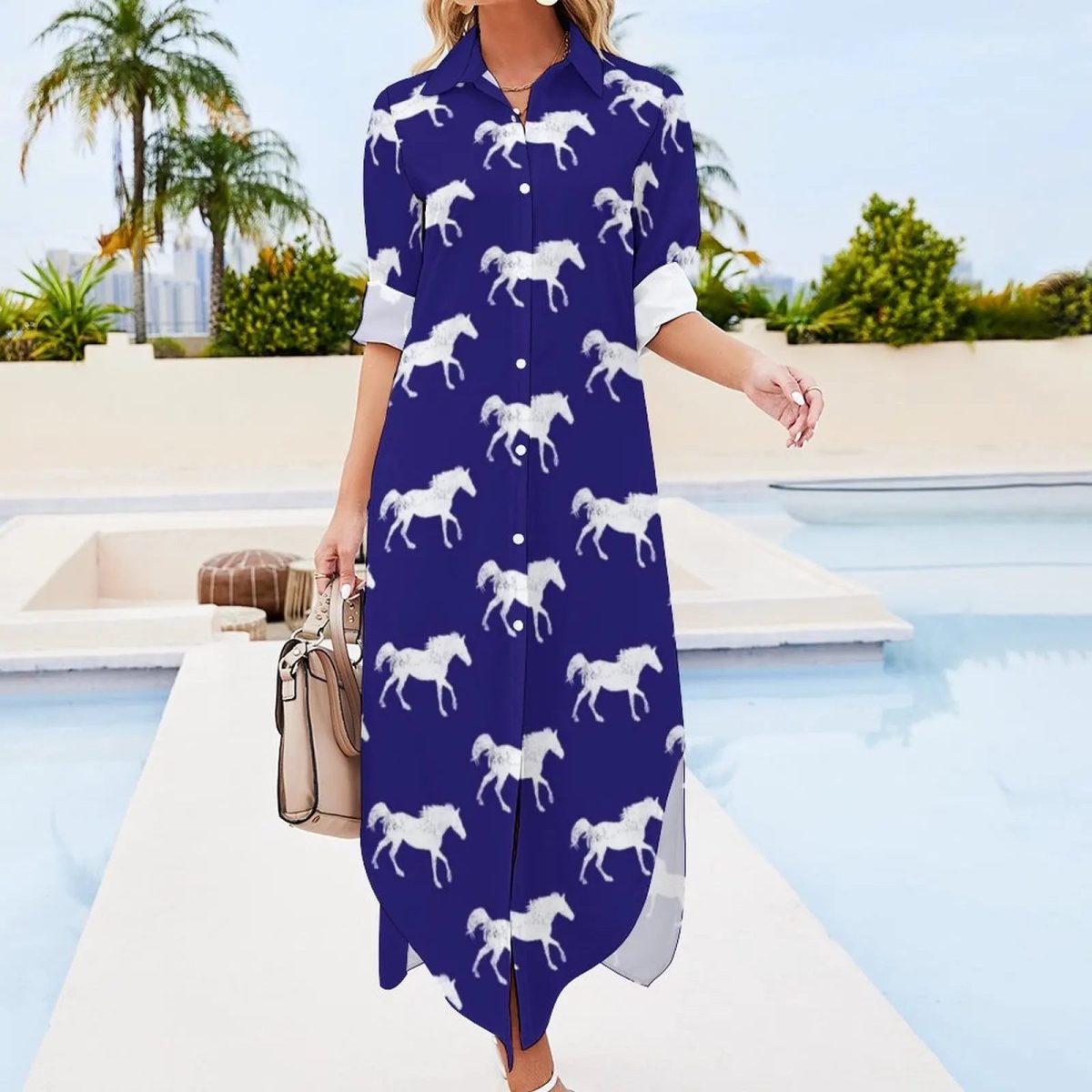 dress-with-horses-on-it