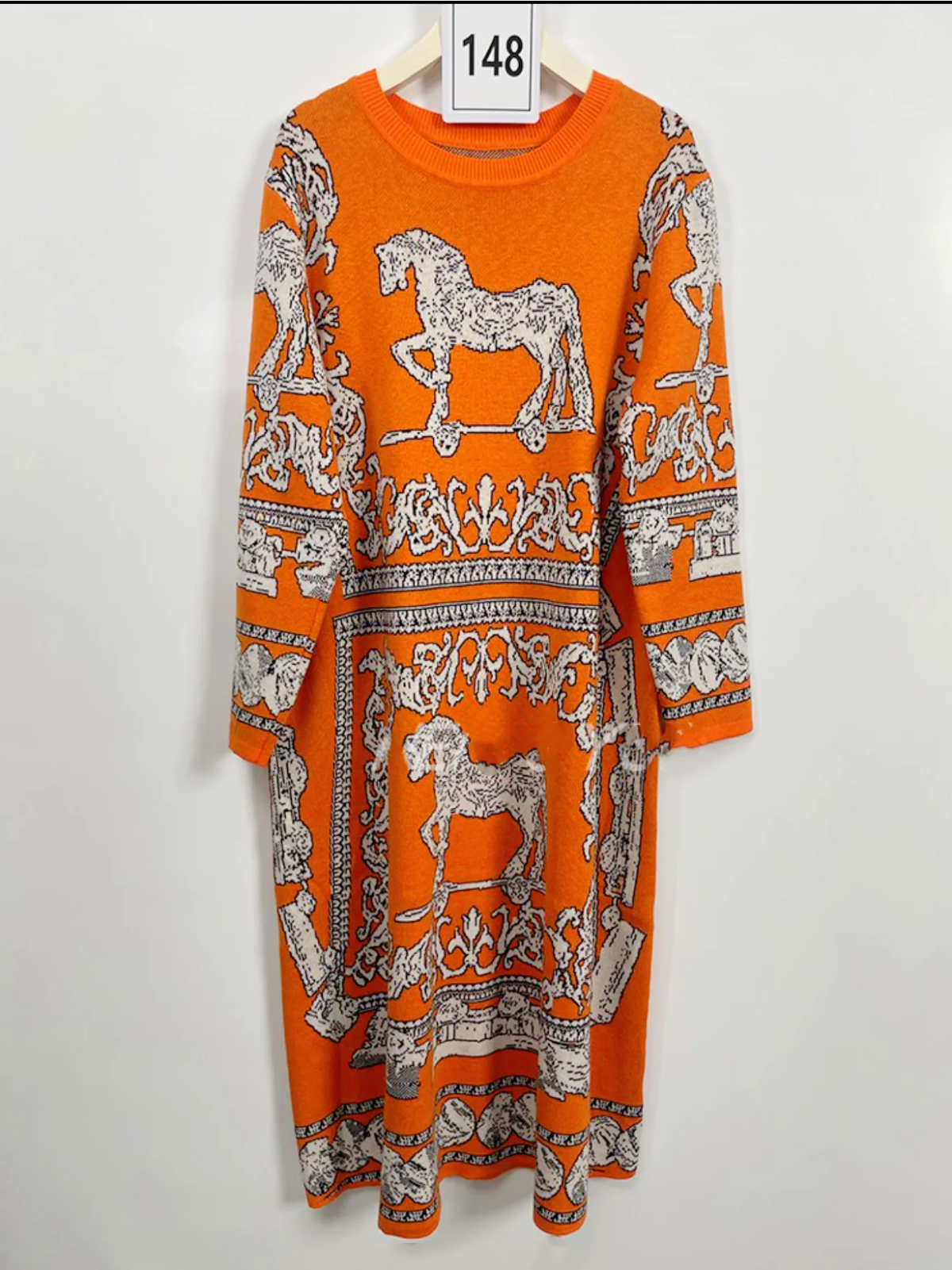 orange-horse-dress