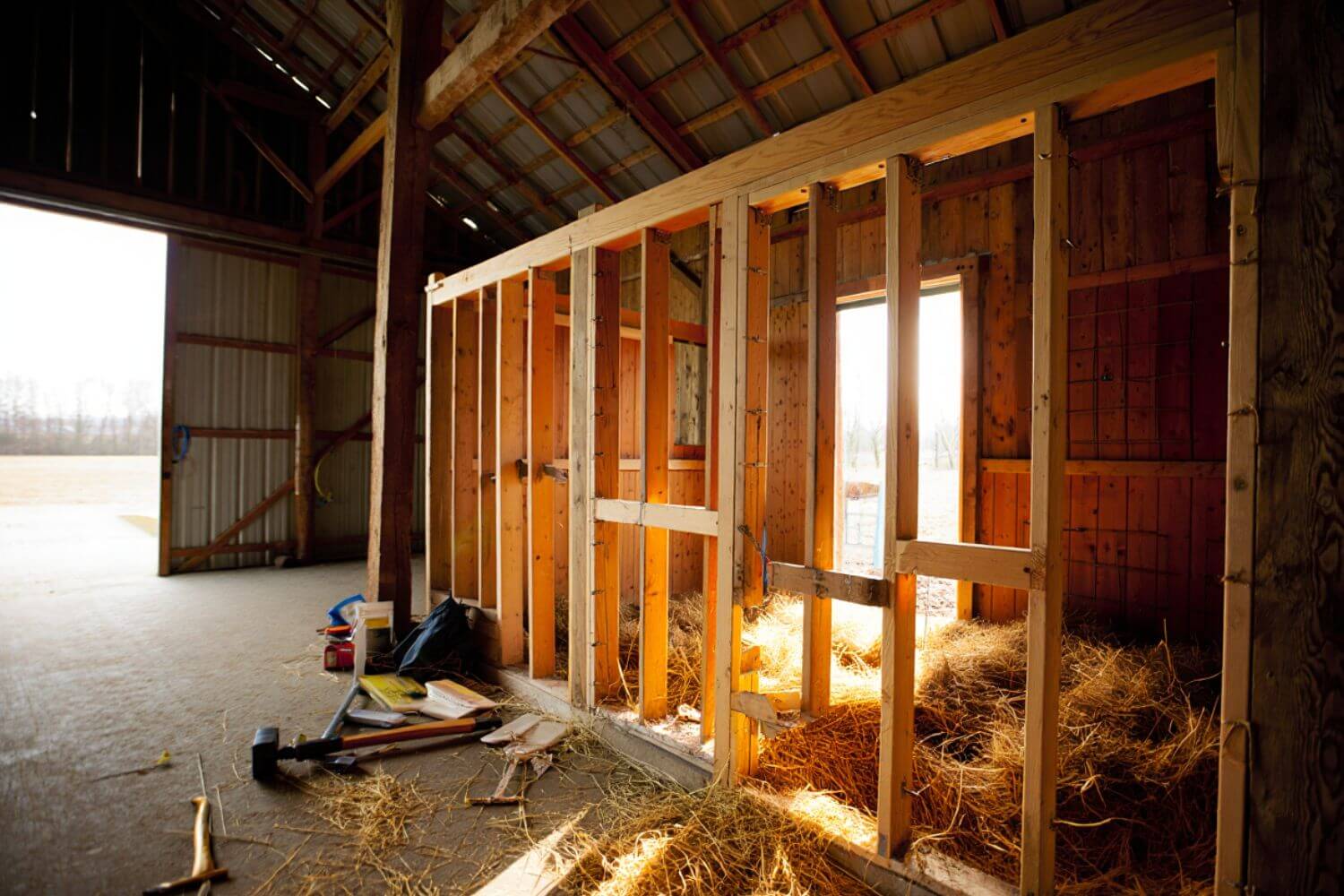 How to Build a Horse Stall T